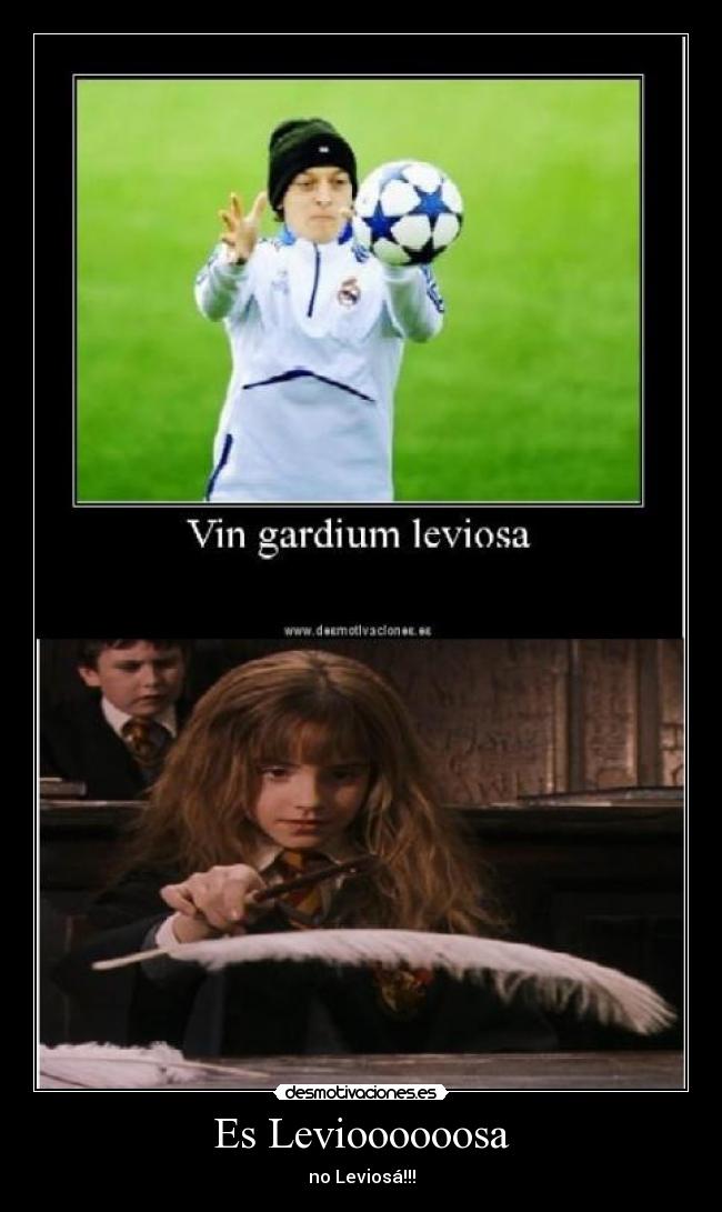 Es Levioooooosa - no Leviosá!!!