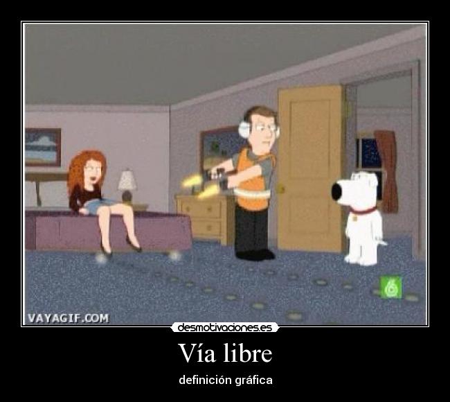 Vía libre - definición gráfica