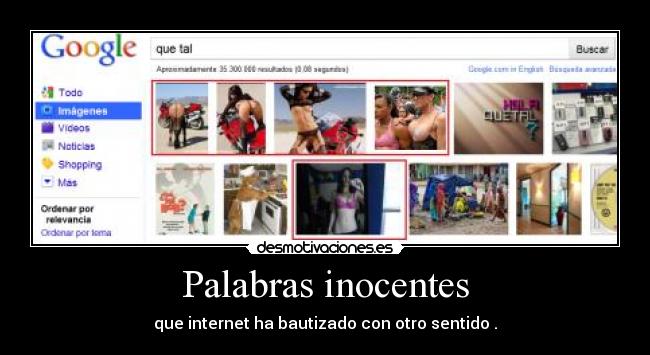 Palabras inocentes - 