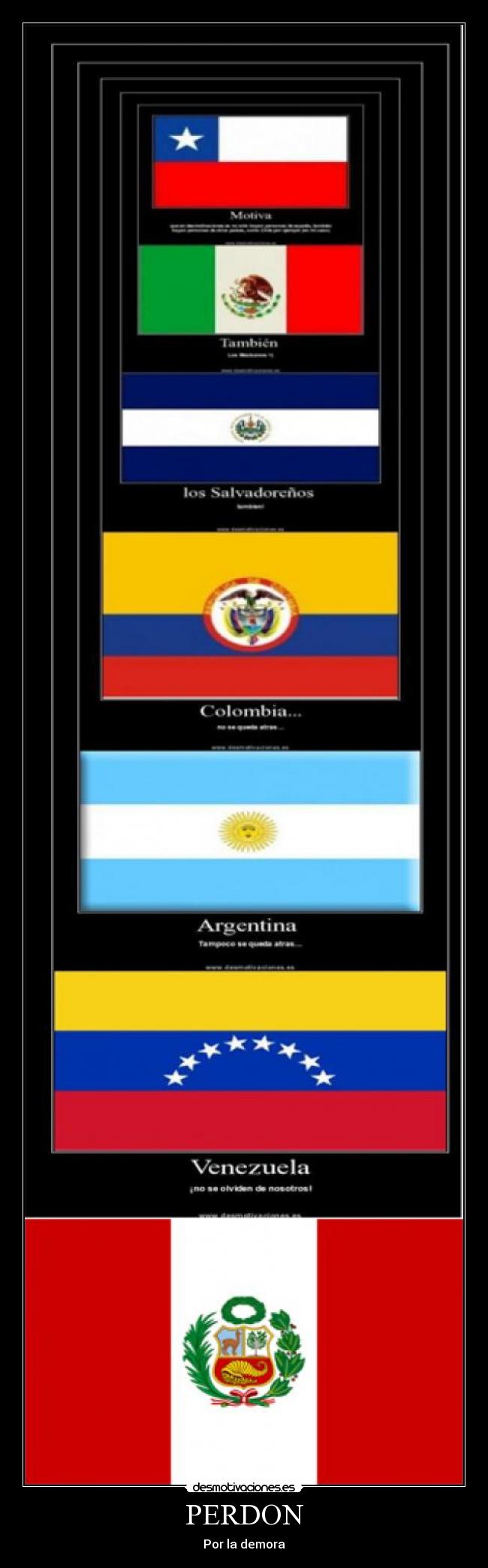 PERDON - Por la demora