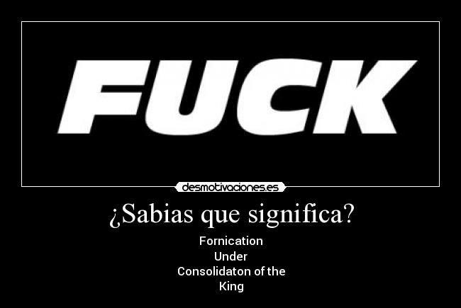 ¿Sabias que significa? - 