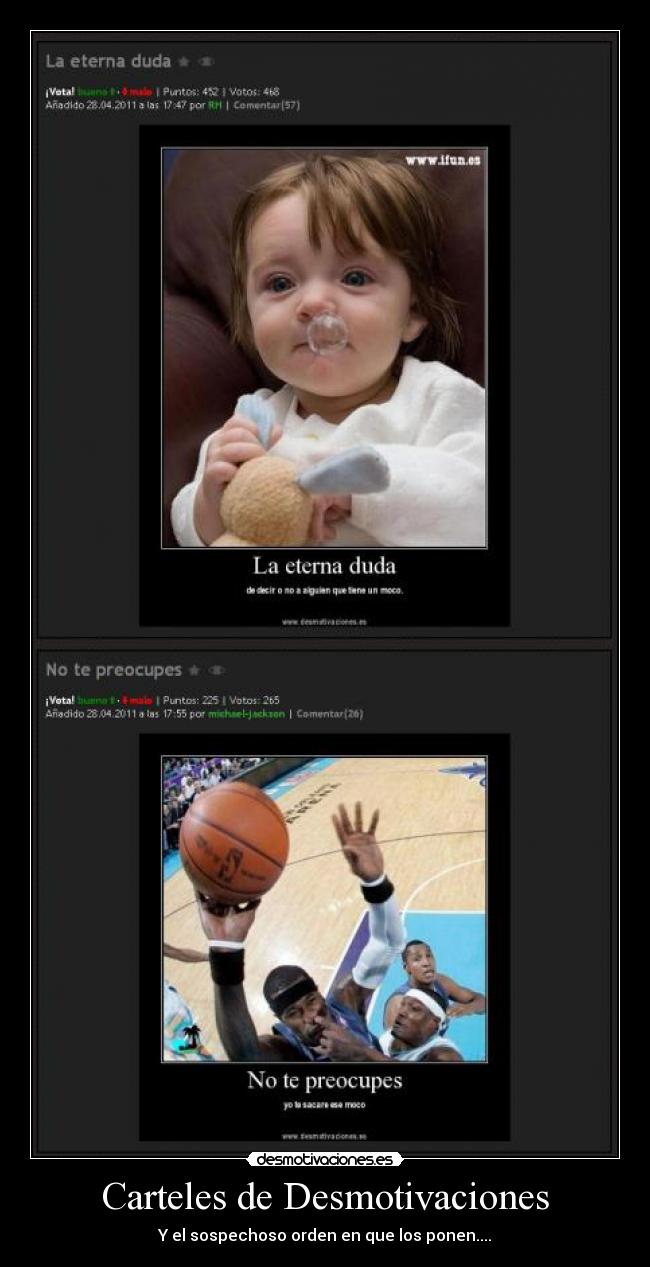 Carteles de Desmotivaciones -