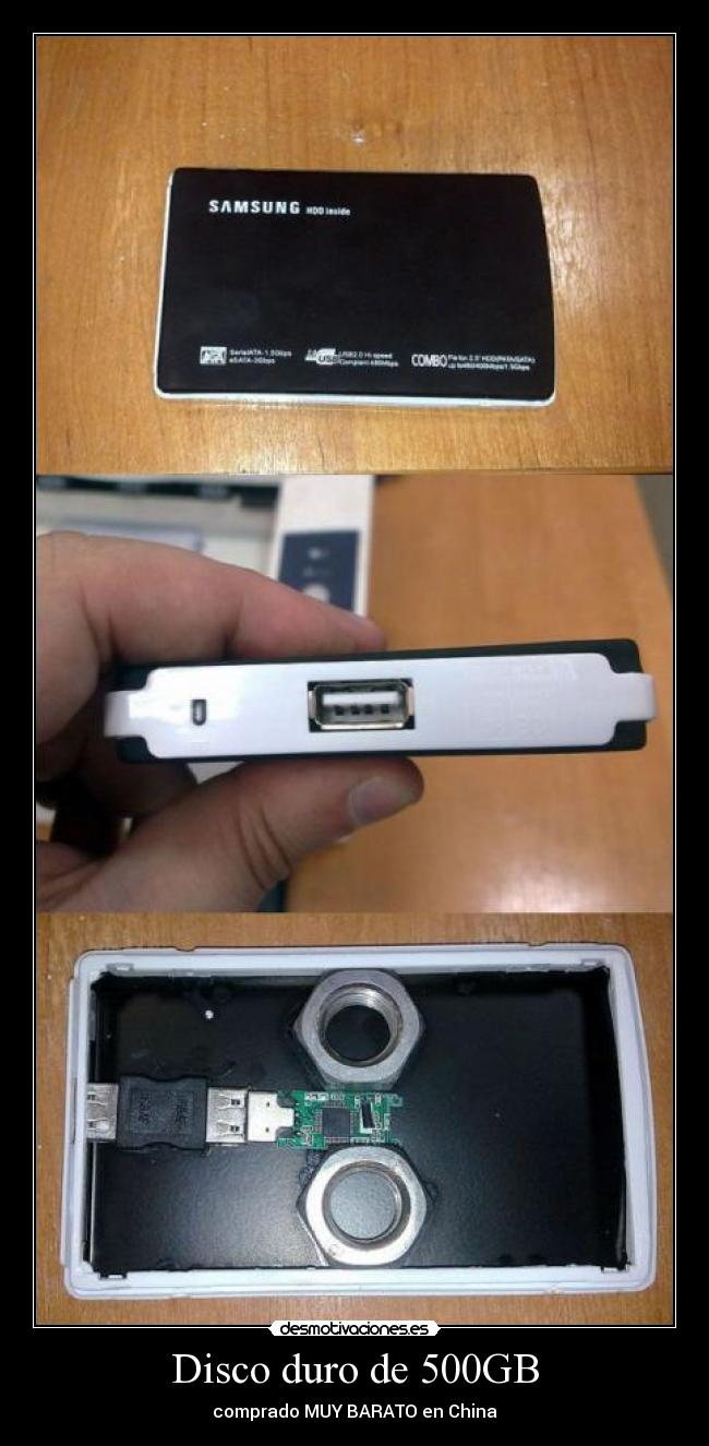 Disco duro de 500GB - 