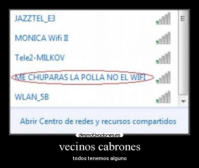 vecinos cabrones -