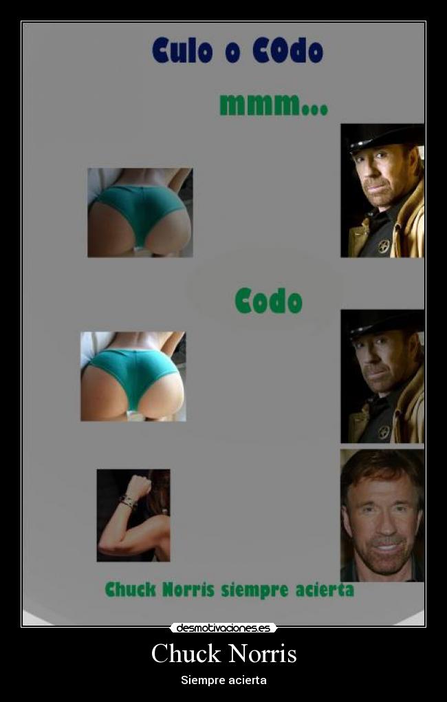 Chuck Norris - Siempre acierta