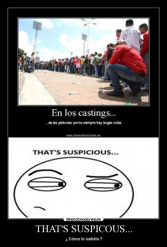 THATS SUSPICOUS... -