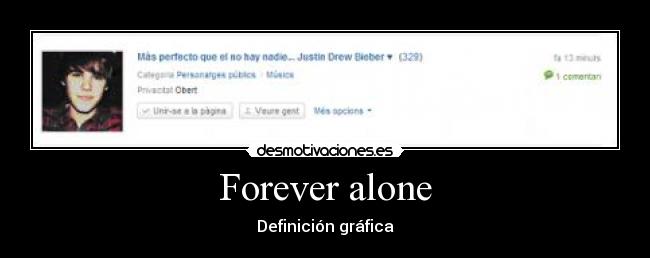 Forever alone -