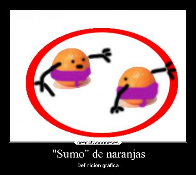 Sumo de naranjas - 