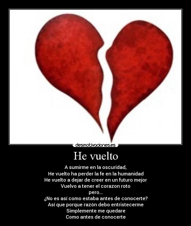 carteles amor corazon roto desmotivaciones