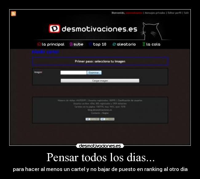 Pensar todos los dias... -