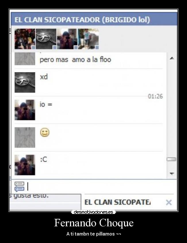 Fernando Choque - A ti tambn te pillamos ¬¬