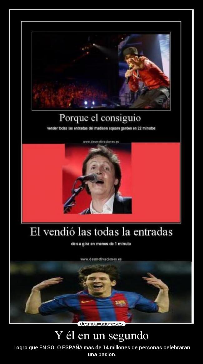 carteles lionel messi desmotivaciones