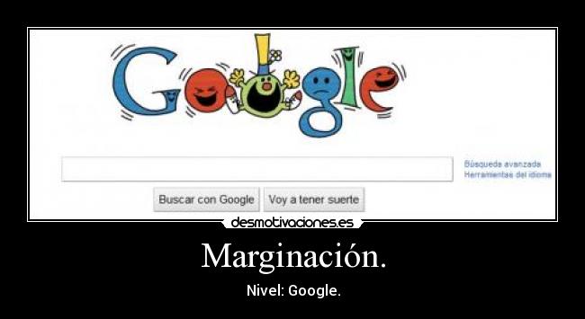Marginación. - 