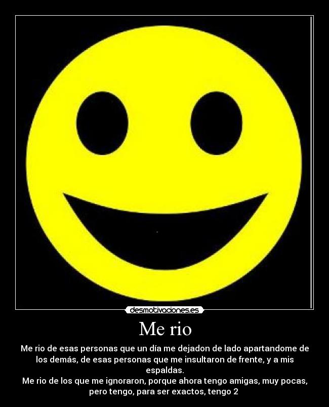 Me rio - 