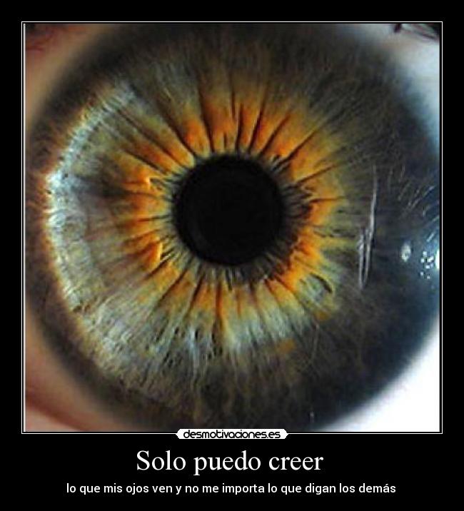 Solo puedo creer  - 