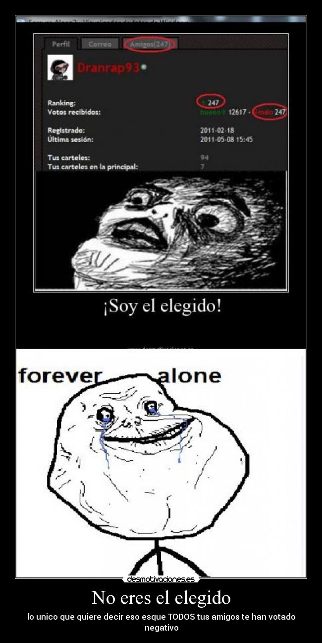 No eres el elegido -