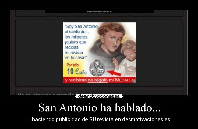 San Antonio ha hablado... - 