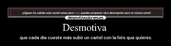 Desmotiva -
