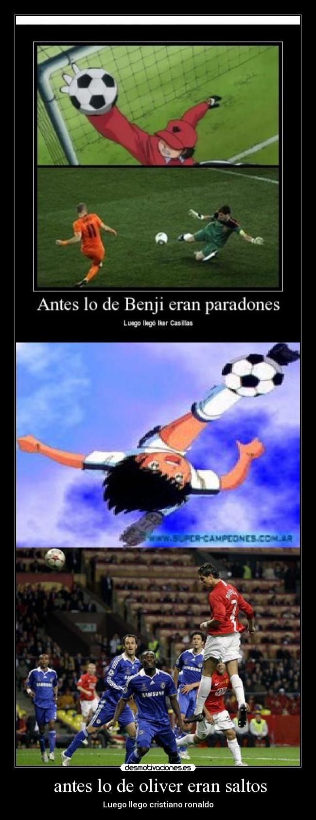  antes lo de oliver eran saltos - 