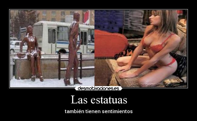 Las estatuas -