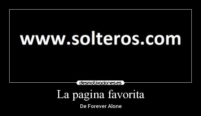 La pagina favorita - De Forever Alone