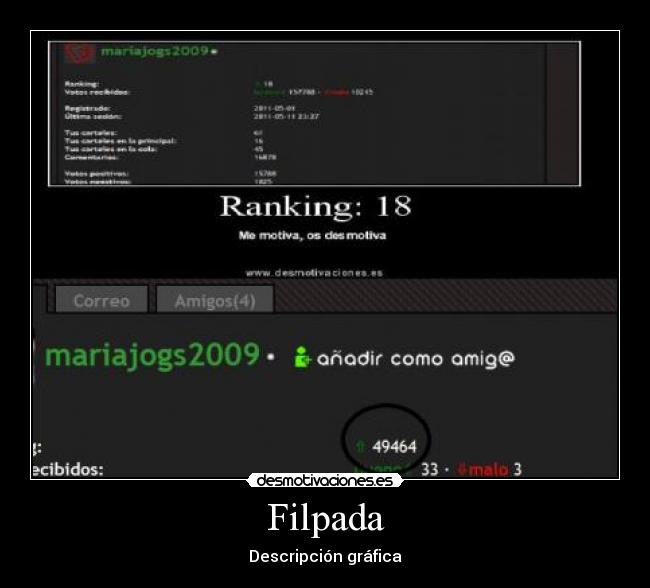 Filpada - Descripción gráfica
