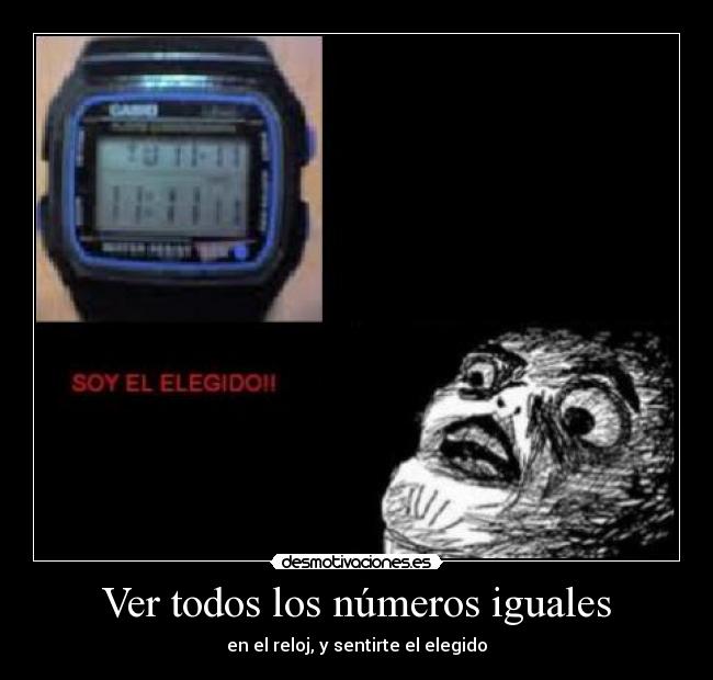 Ver todos los números iguales - 