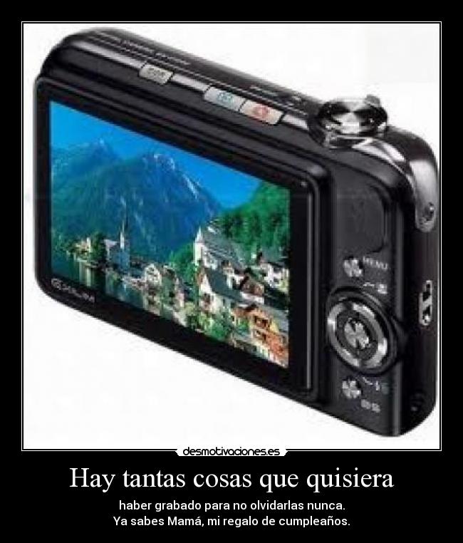 Hay tantas cosas que quisiera - 