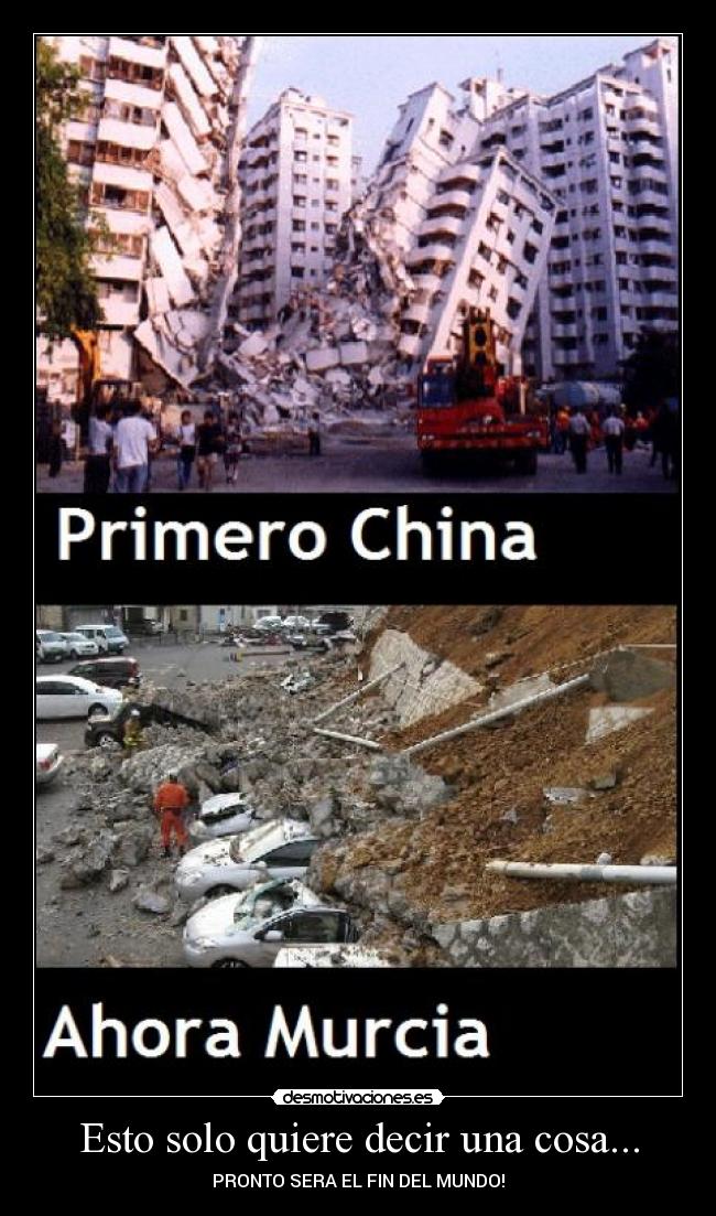 Esto solo quiere decir una cosa... - PRONTO SERA EL FIN DEL MUNDO!