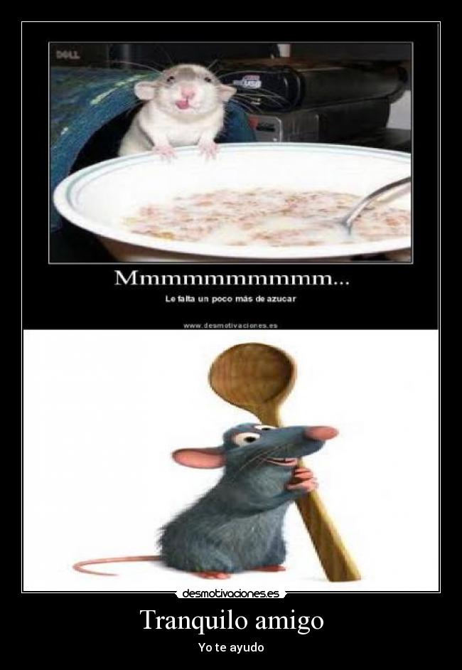 Tranquilo amigo - Yo te ayudo