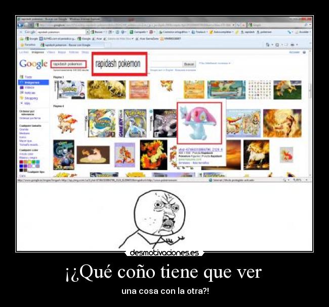 ¡¿Qué coño tiene que ver - una cosa con la otra?!