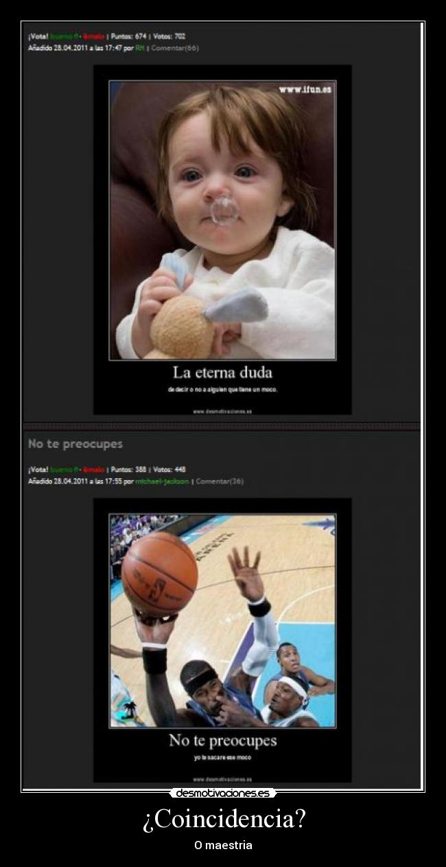 ¿Coincidencia? - 