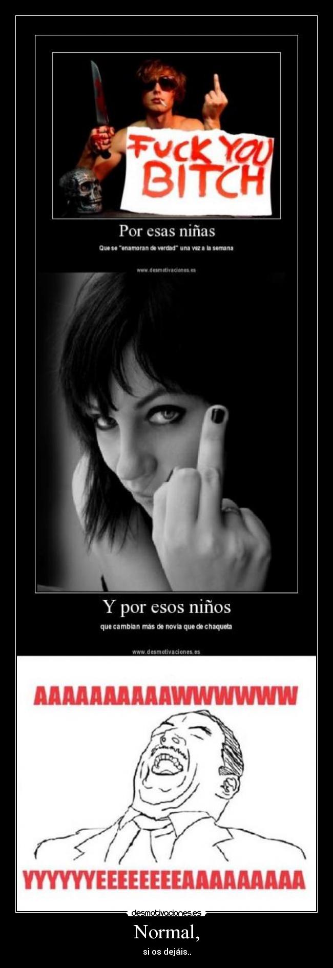 carteles normal desmotivaciones