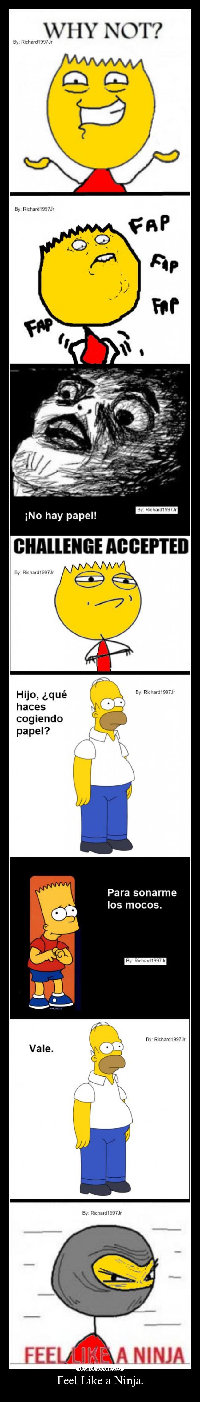 carteles bart desmotivaciones