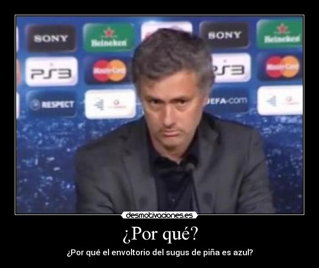 ¿Por qué? - ¿Por qué el envoltorio del sugus de piña es azul?