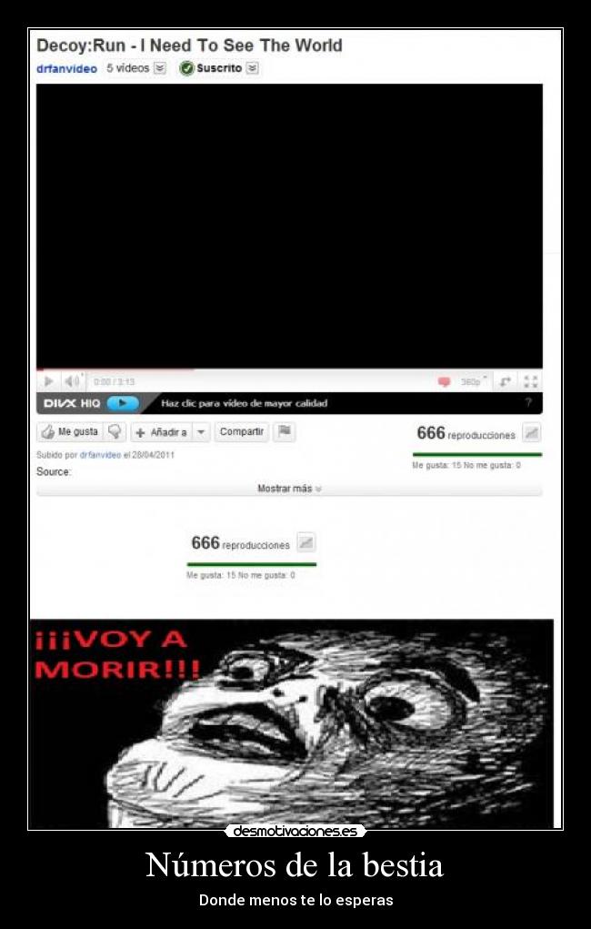 Números de la bestia - Donde menos te lo esperas