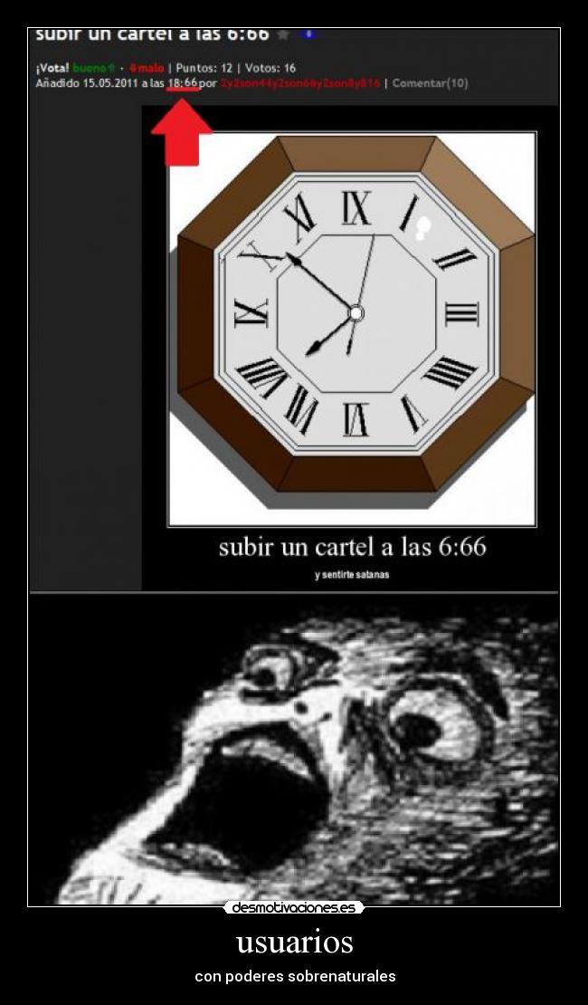 usuarios - con poderes sobrenaturales