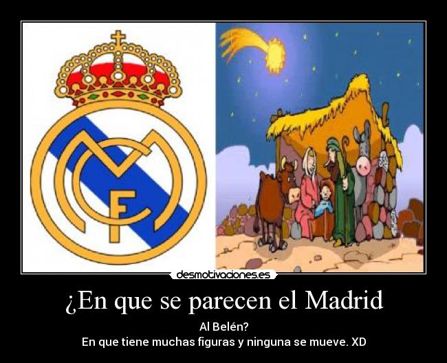 ¿En que se parecen el Madrid -