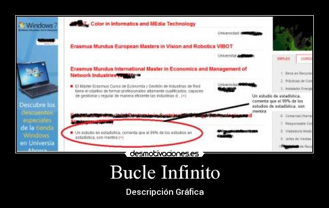 Bucle Infinito - Descripción Gráfica