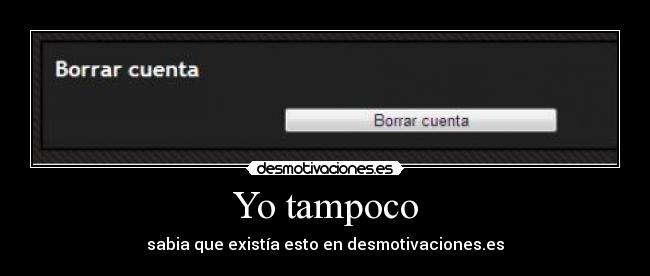 Yo tampoco -