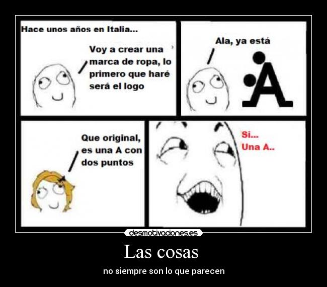 Las cosas -