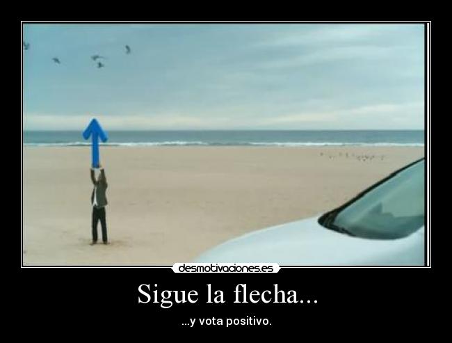 Sigue la flecha... - 