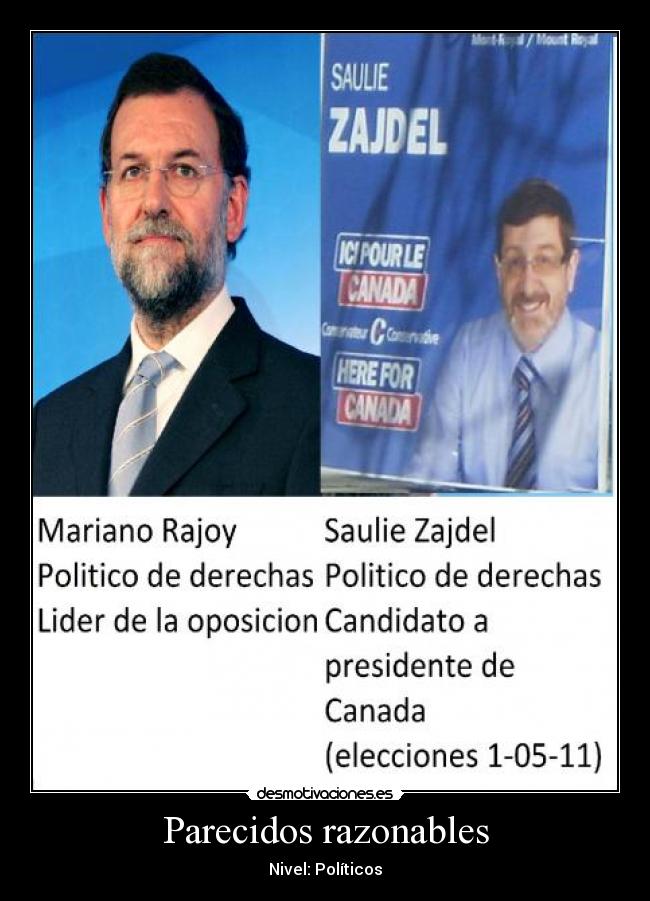 Parecidos razonables -