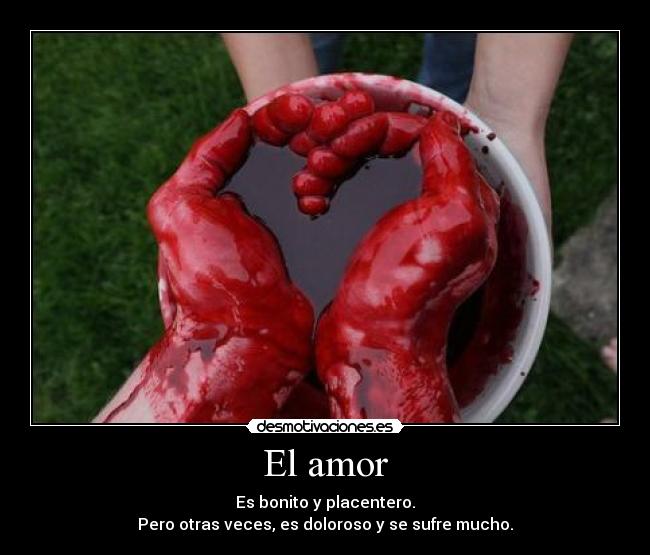El amor -
