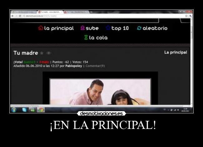 ¡EN LA PRINCIPAL! -