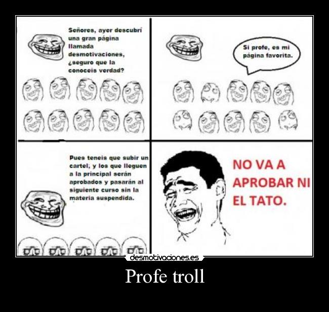 Profe troll -