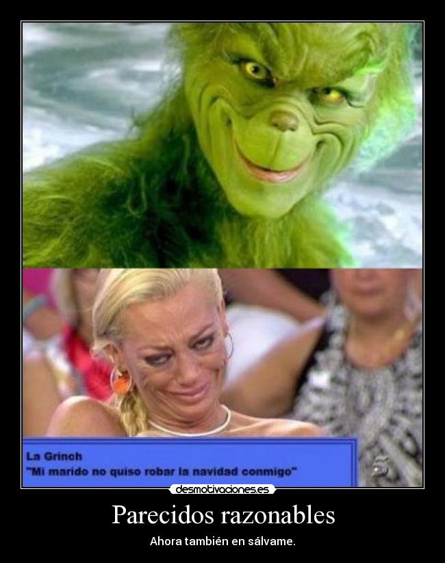 Parecidos razonables - Ahora también en sálvame.