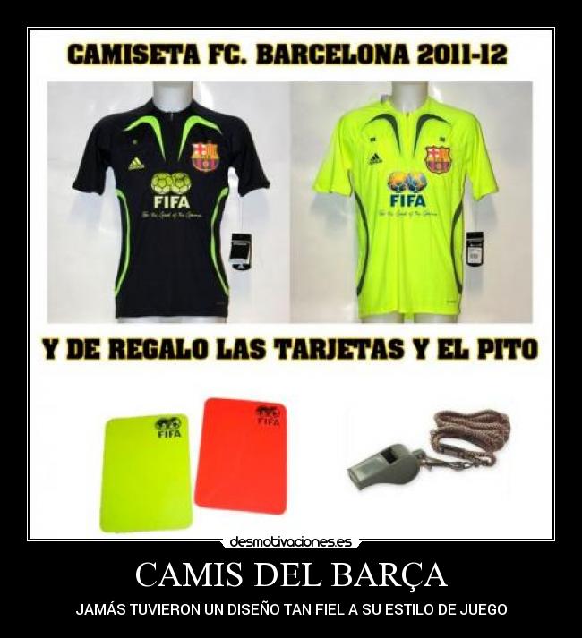 CAMIS DEL BARÇA - JAMÁS TUVIERON UN DISEÑO TAN FIEL A SU ESTILO DE JUEGO