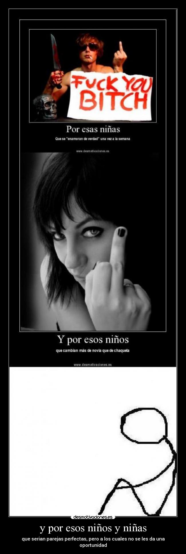 y por esos niños y niñas - 