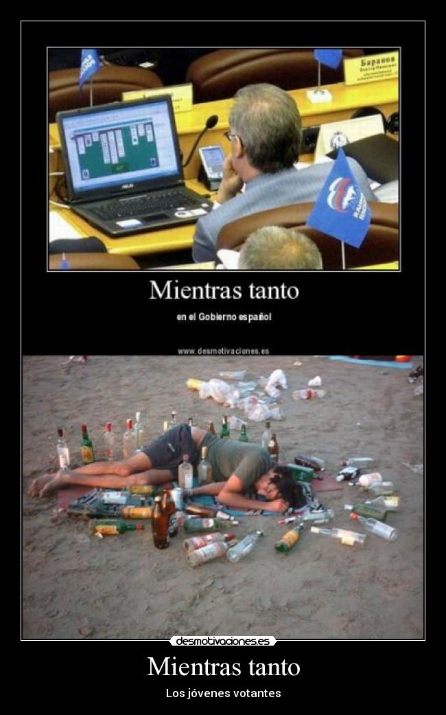 Mientras tanto - Los jóvenes votantes